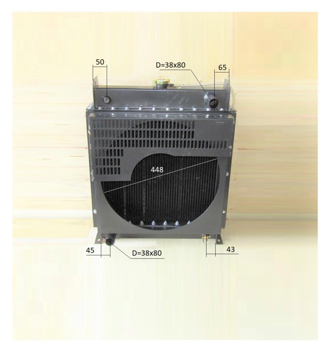Радиатор охлаждения TDQ 12 3L/Radiator Assy Радиатор охлаждения TDQ 12 3L/Radiator Assy