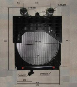 Радиатор охлаждения Ricardo R6105AZLDS1/Radiator Радиатор охлаждения Ricardo R6105AZLDS1/Radiator